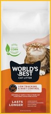 WORLD'S BEST CAT LITTER Low Tracking Dust Control Multiple Cat Unscented