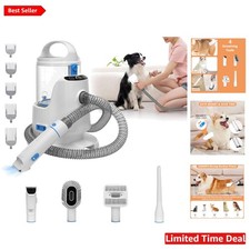 Effortless Pet Grooming Vacuum with 2.8L Dust Cup  Quieter Operation