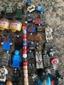 Lego Marvel Minifigures Bulk Parts Lot 76088 76048 Iron Man 76018 76019 Spider