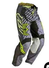 Fly Racing MX Pants Kinetic RS Mens 38 Black Mint Green