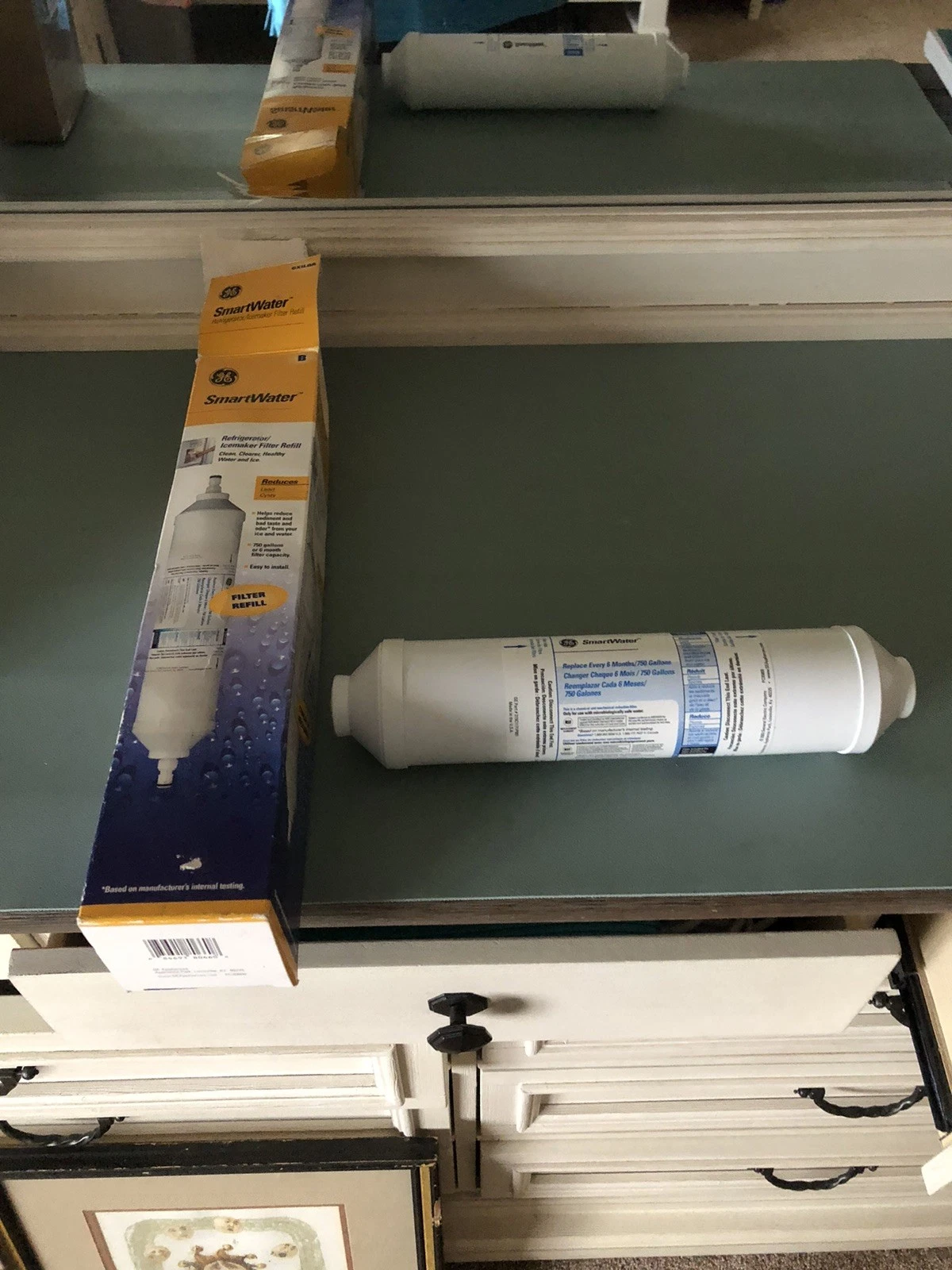 GE Smart Filter Exterior Refigerator Ice Maker Refill Water Filters GXILQR
Opens in a new window or