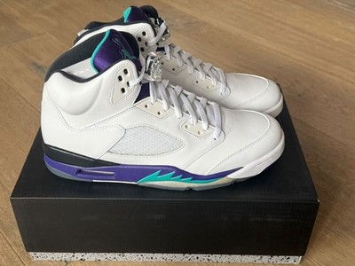 Nike Air Jordan V (5) Gr.45,5 Traube Grape 2013 Nie Getragen mit OVP (US 11,5 )