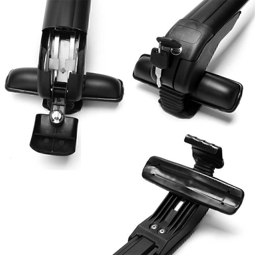 Portabicicletas portabicicletas D barra transversal portaequipajes techo techo techo techo auto Honda Civic 2005-2018 - Imagen 9 de 11