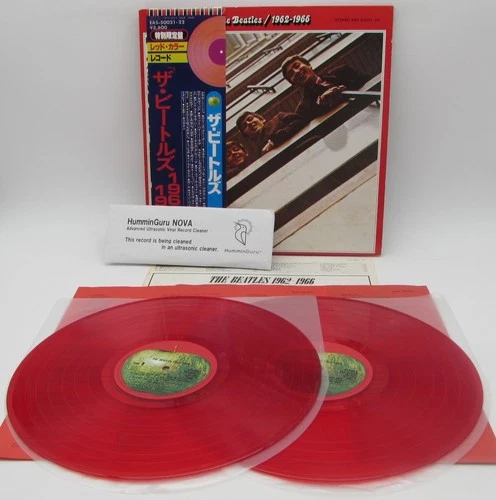The Beatles 1962-1966 W/Obi Japan Red Vinyl 2LP EAS50021 S1884