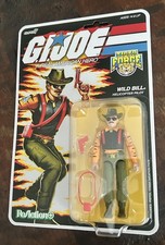GI Joe Super 7 Wild Bill Tiger Force ReAction 3.75 in Action Figure Brand New