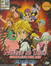 The Seven Deadly Sins Nanatsu No Taizai Complete Vol.1-53 End +2 OVA Ship FromUS