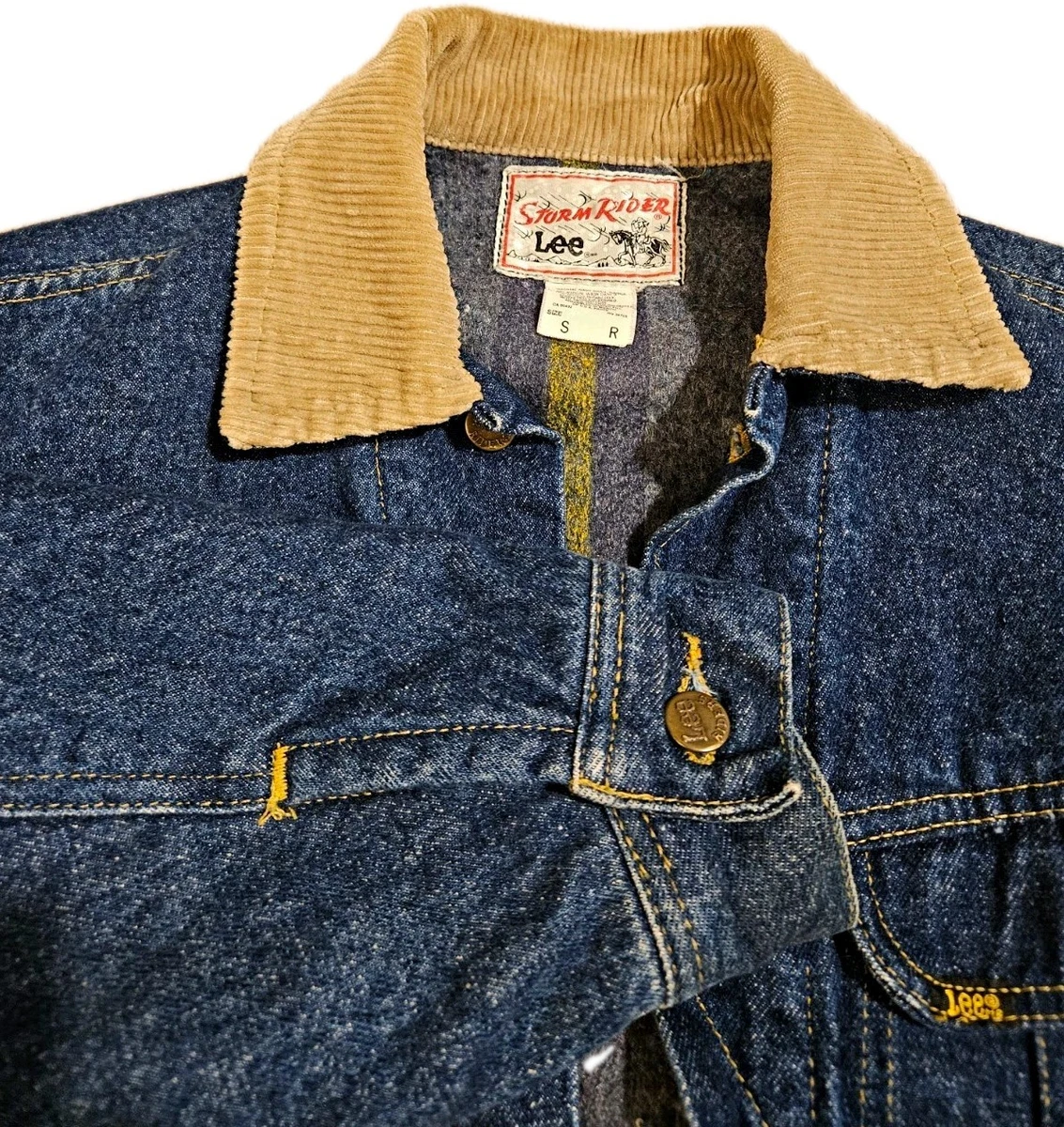 lee storm rider jean jacket products for sale | eBay