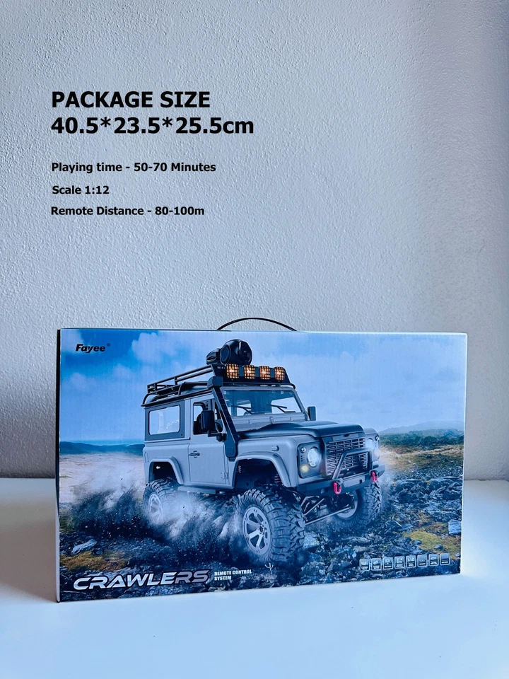 Brand New 1:12 Full Size RC CAR 2.4G 4X4 Climbing Off-road Remote Control Car - Image 2 of 4