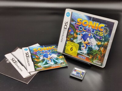 Sonic Colours Nintendo DS 2010 Sega inkl. Anleitung Gebraucht in OVP Deutsch