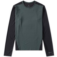 Nikelab Essentials Long Sleeve Tr Bl Top Shirt Green Black 849789 334 Large Nikelab Essentials Long Sleeve Tr Bl Top Shirt Green Black 849789 334 Large