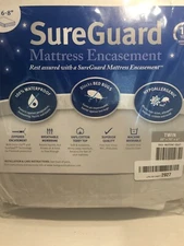 Twin (17-20 in. Deep) SureGuard Mattress Encasement 39" X 75" + 17"