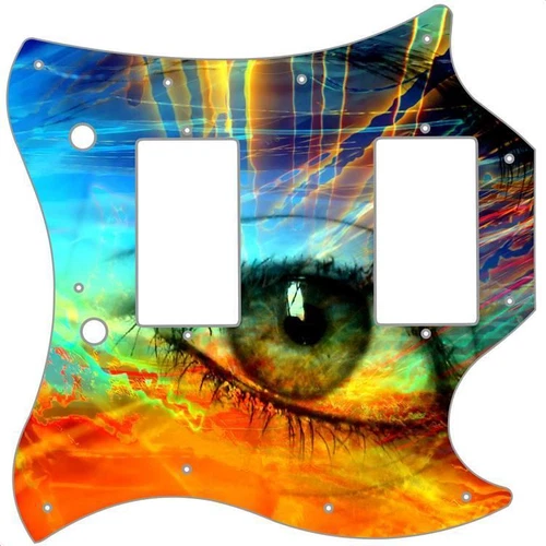 SG Standard Pickguard Custom Gibson Graphical Guitar Pick Guard Psychedelic Eye
