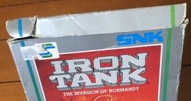 Iron Tank: The Invasion of Normandy NES 1988 Box Game and Manual