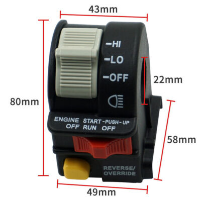 For Polaris Sportsman Left Handlebar Switch Assembly 4010262 4110243 ...