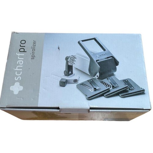 Scharf pro Counter Top Spiralizer with Interchangeable Blades Cool