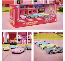 Hot Wheels x Barbie The Movie 1956 Corvette Collector Set 4-Pack Pre-order LE 