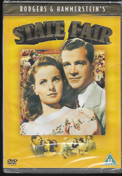 STATE FAIR GENUINE R2 DVD DANA ANDREWS JEANNE CRAIN NEW/SEALED