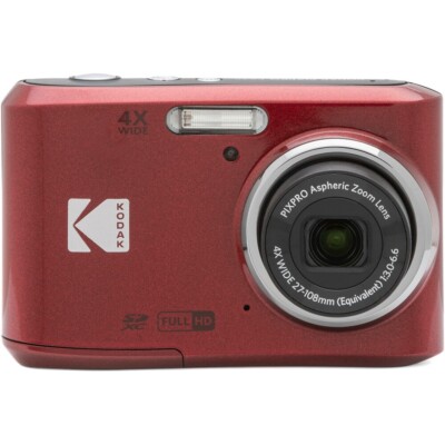 Kodak コダック PIXPRO FZ152 RED Amazon.com : Kodak PIXPRO Friendly Zoom FZ152-RD 16MP