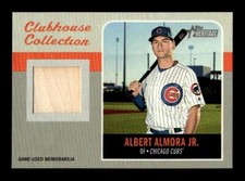 2019 Topps Heritage Albert Almora Jr. Clubhouse Collection Relics High Number