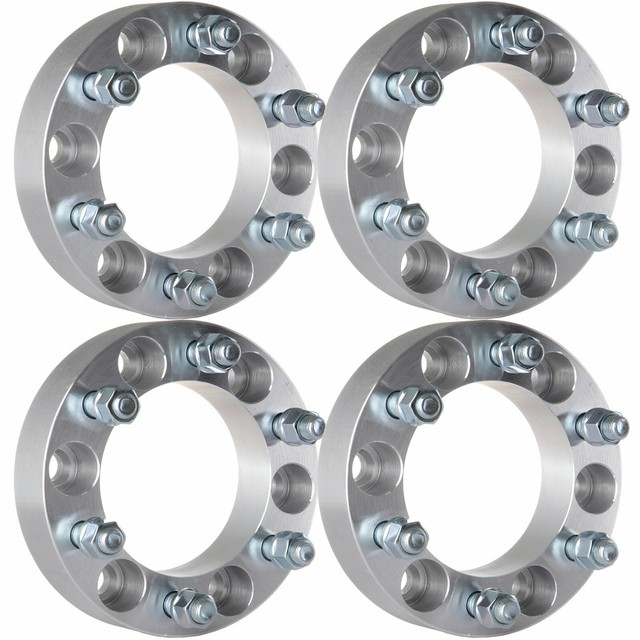 4Pc 1.5" 38mm 6x5.5 14x1.5 Studs Wheel Spacers fits 19992018 GMC