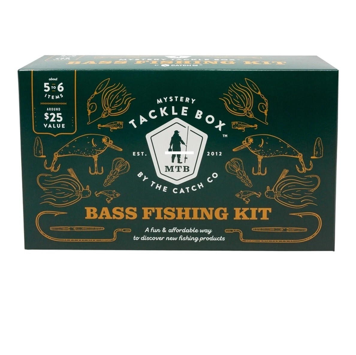 Mystery Bass Tackle Box Fishing Kit - Box #293