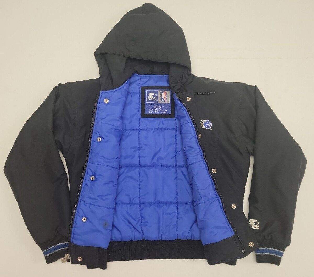 Vtg 90s Starter Orlando Magic Full Zip Puffer Pullover Vtg 90s Starter Orlando Magic Full Zip Puffer Pullover