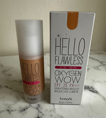 Benefit Hello Flawless Oxygen Wow Foundation 30ml - CHEERS TO ME CHAMPAGNE - NEU