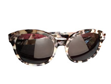 Penny Lane Round Tortiose Shell - Brown  Beige Sunglasses