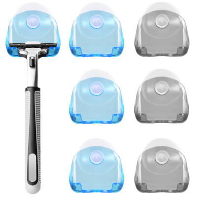 6PCS Suction Hooks Razor Hooks Suction Shower Hook Vacuum Suction Hanger New
