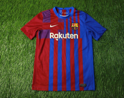 BARCELONA BARCA 2021/2022 FOOTBALL SHIRT JERSEY HOME NIKE ORIGINAL