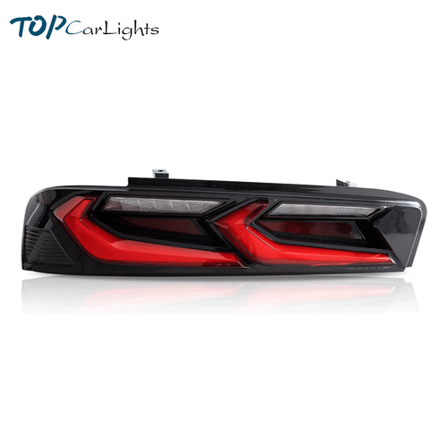 VLAND LED Tail Lights For 2016-2018 Chevy Camaro w/Sequential (New Red Lens) - Picture 2 of 15
