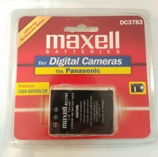 MAXELL DC3783 LITHIUM ION RECHARGEABLE BATTERY KODAK REPLACES CGA-S003A/1B NEW