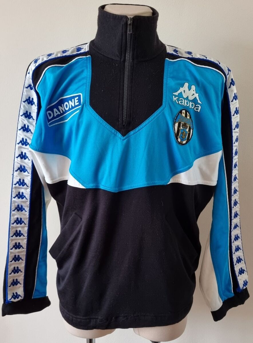 Juventus 1992 - 1993 Vintage Danone football Kappa Treck Juventus 1992 - 1993 Vintage Danone football Kappa Treck