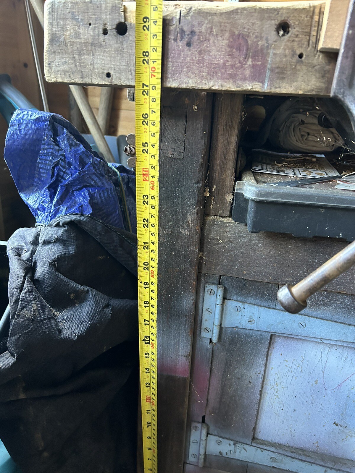 Vintage Foundry Work Bench eBay