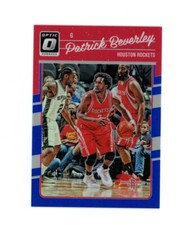 2016-17 Optic BLUE SP PRIZM PATRICK BEVERLEY /49! RARE FT KAWHI AND HARDEN! MINT