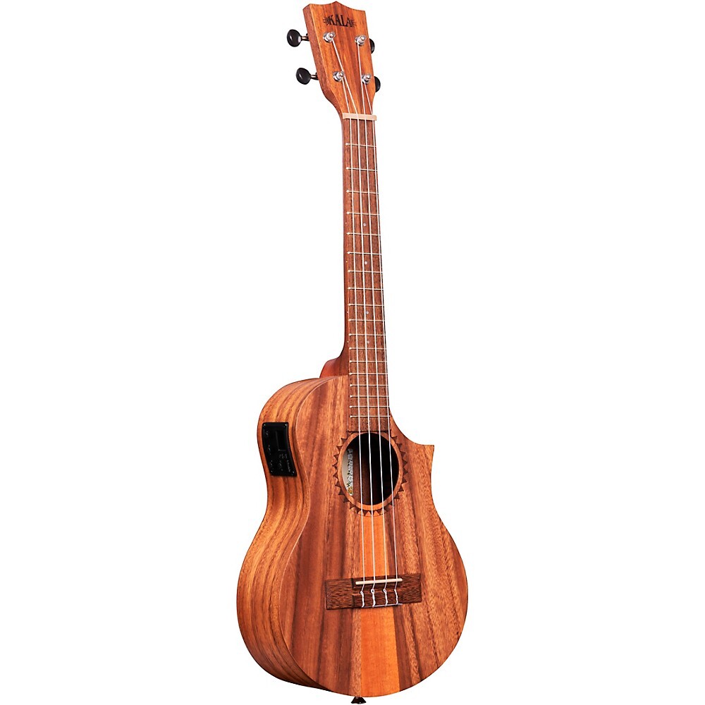 Kala Teakwood TriTop Tenor AcousticElectric Ukulele eBay