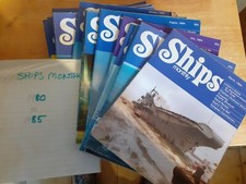 Ships monthly magazines. 1974 - 2015      Jan - Dec 1985
