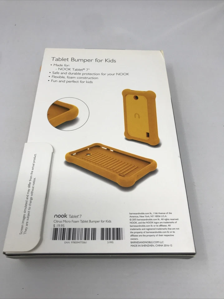 Nook Tablet Bumper For Kids 7.0” - Image 2 of 3