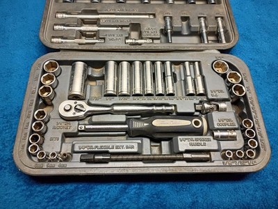 Blue Point Snap On 1/4  Socket Ratchet Set BLPGSS1462.