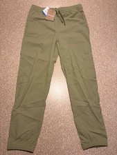 NWT Patagonia Quandary Outdoor Pants Buckhorn Green UPF 40 Kids S/M/L/XL 65