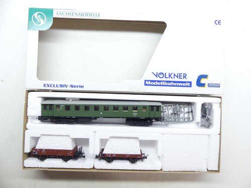 Sachsenmodelle H0 14145 Gleisbauzug-Set, DR, DC, NEM, NEU in OVP #67748 | Zustand: Gebraucht