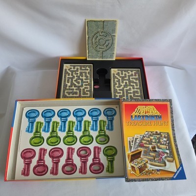 Ravensburger Labyrinth Treasure Hunt Board Game 2006 Complete Excellent Cond