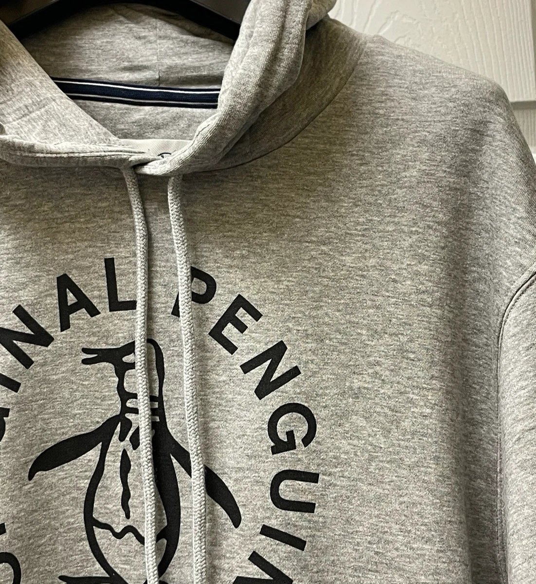 Sweat Homme Original Penguin Gris - Taille 2XL, 1/2 Fermeture Éclair, État Bon