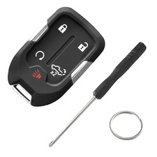 Key Fob Shell - Without Chip / 5 Buttons Cover Case Shell fit 2019-2024 GMC