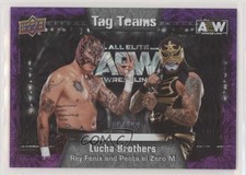 2022 AEW All Elite Wrestling Purple Pyro Rey Fenix Penta El Zero M Patch 00jz