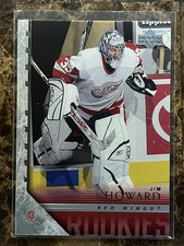 Jimmy Howard 2005-06 Upper Deck Young Guns Rookie Card #215 Red Wings RC. rookie card picture