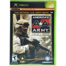 Jeu Xbox : America's AA Army Rise Of A Soldier - Version PAL, Très Bon état