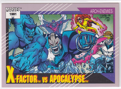 1991 Impel Marvel Universe II #101 X-Factor vs. Apocalypse (#3)