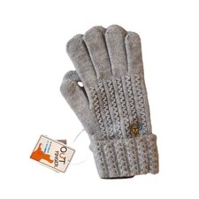Vivienne Westwood Out Finger wool Glove Woman Mitten Japan   Gray