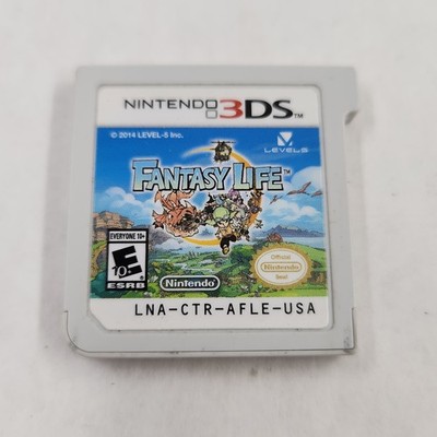 Fantasy Life (Nintendo 3DS, 2014) Cartridge Only Authentic Tested Ships Quickly